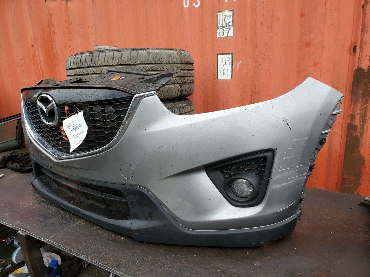 2014 MAZDA CX-5 BUMPER ASSY, FRONT - 471219 — photo 2