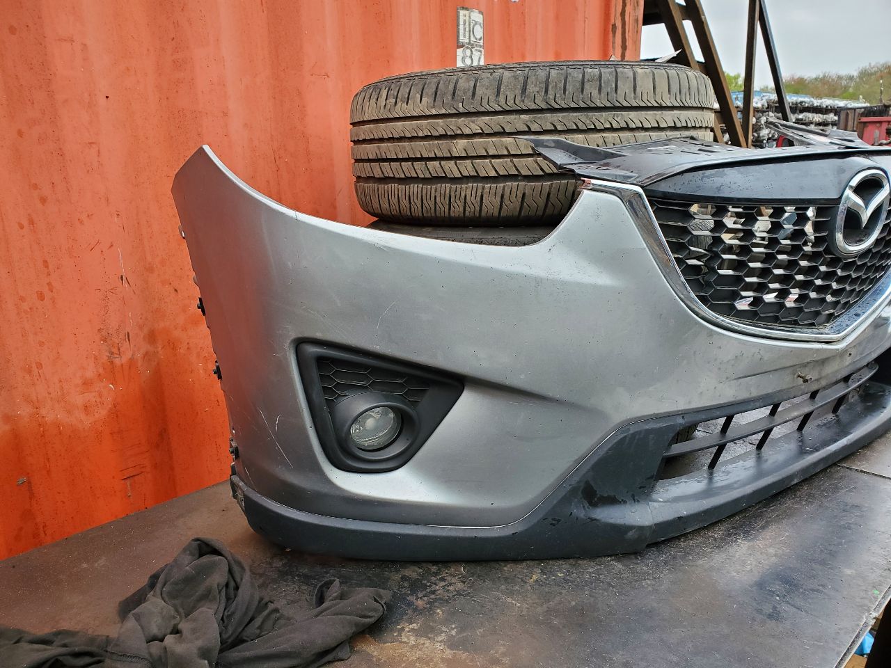 2014 MAZDA CX-5 BUMPER ASSY, FRONT - 471219 — photo 3