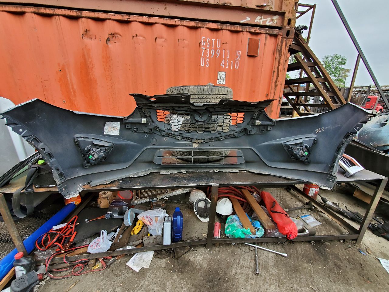 2014 MAZDA CX-5 BUMPER ASSY, FRONT - 471219 — photo 6