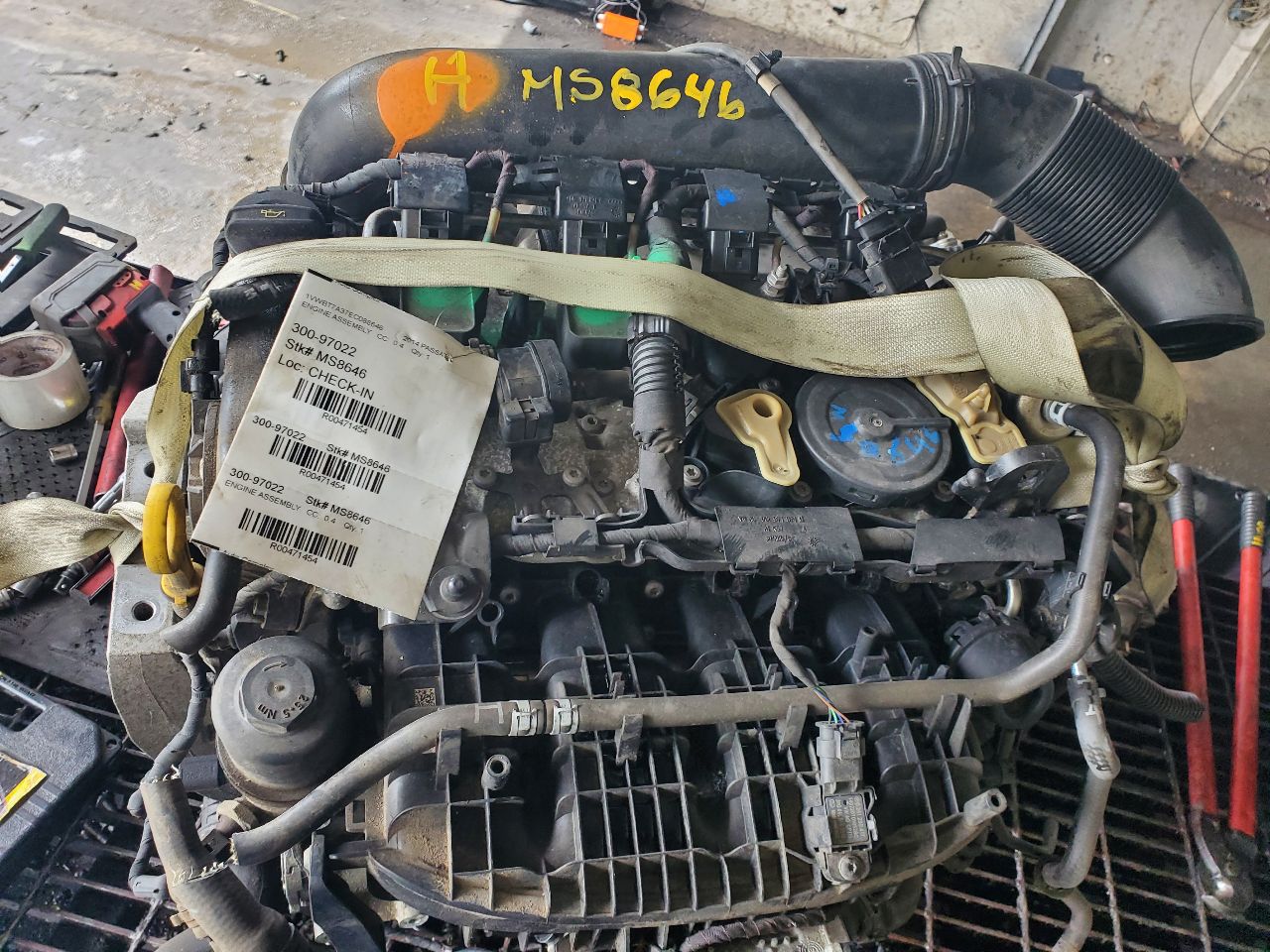 2014 VOLKSWAGEN PASSAT ENGINE ASSEMBLY - 471454 — photo 3