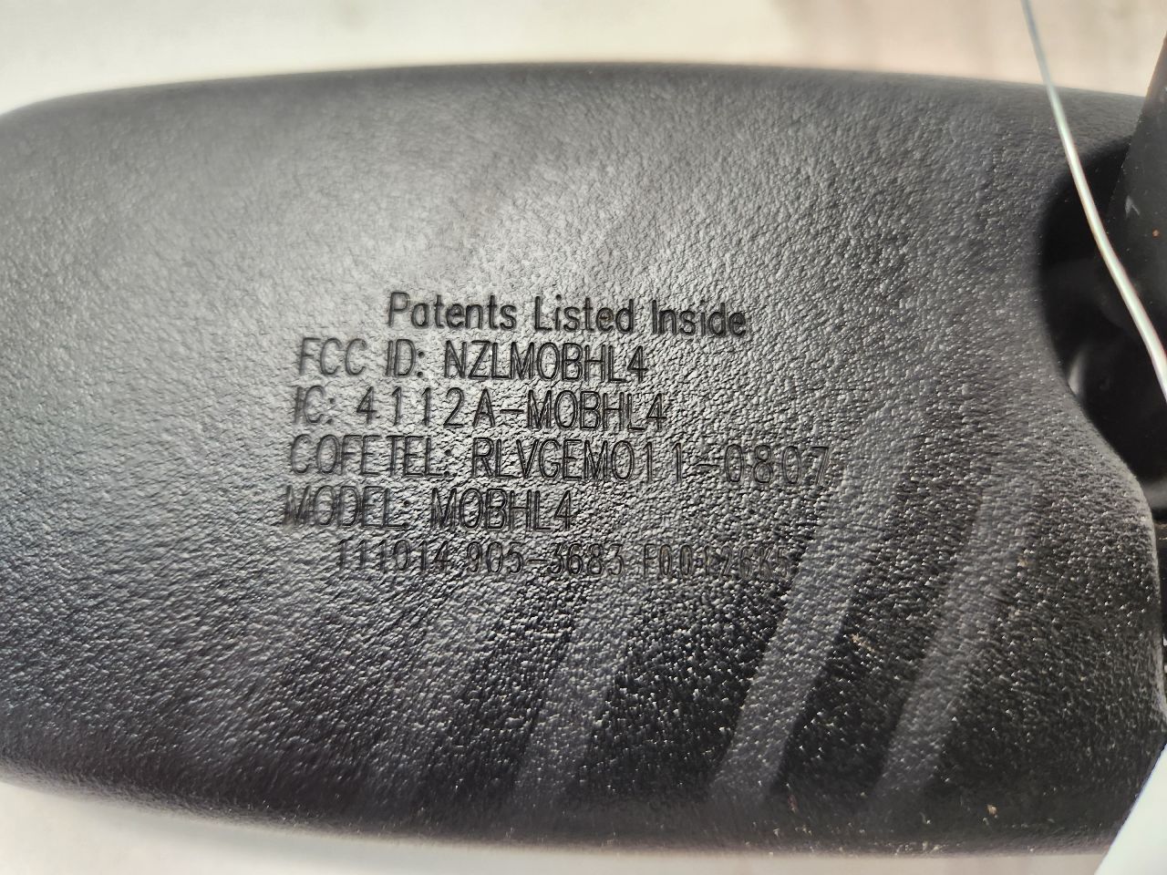 2016 MAZDA 6 Int Rr View Mirror - 471498 — photo 5