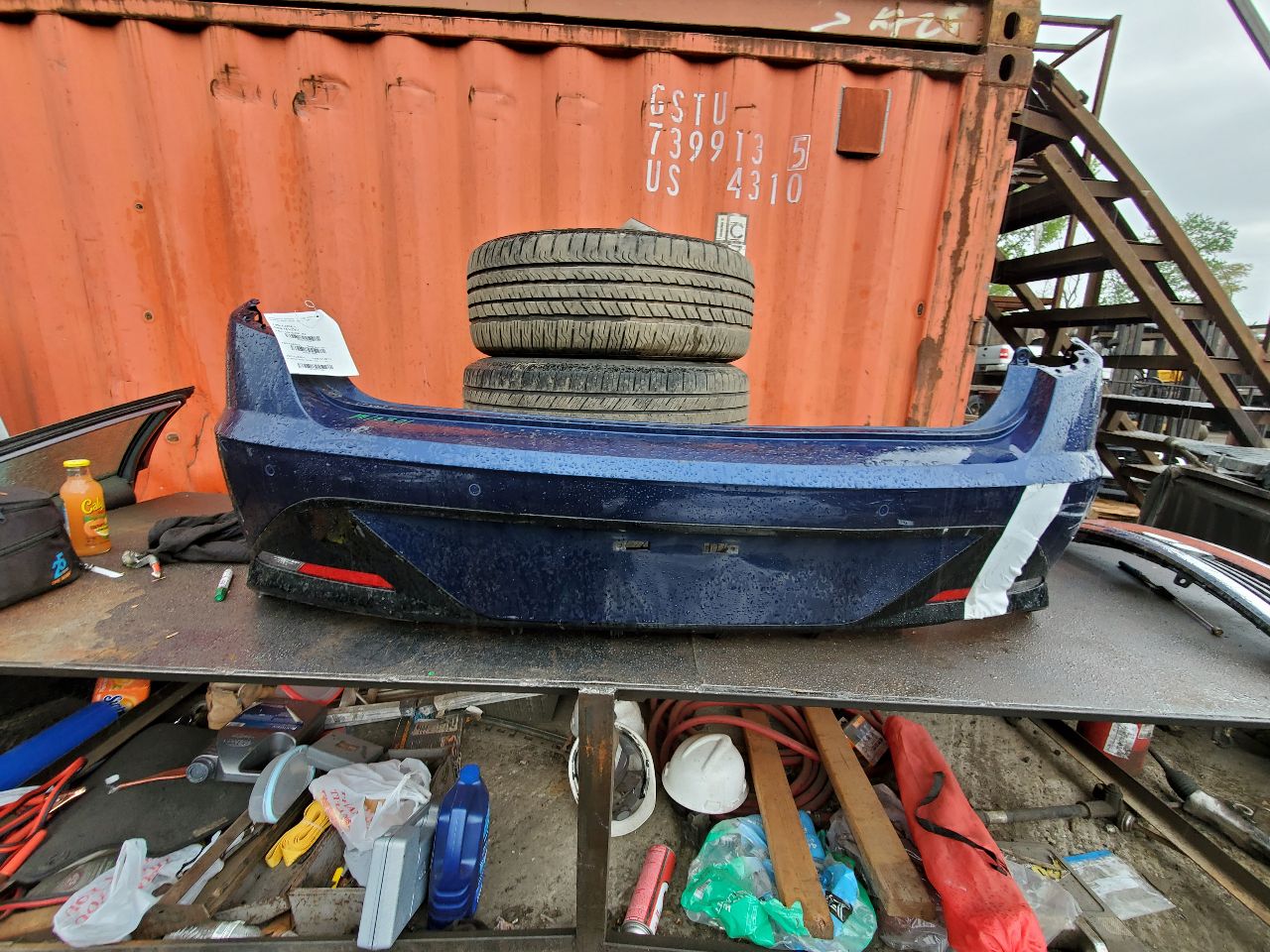 2020 HYUNDAI SONATA BUMPER ASSY, REAR - 471690