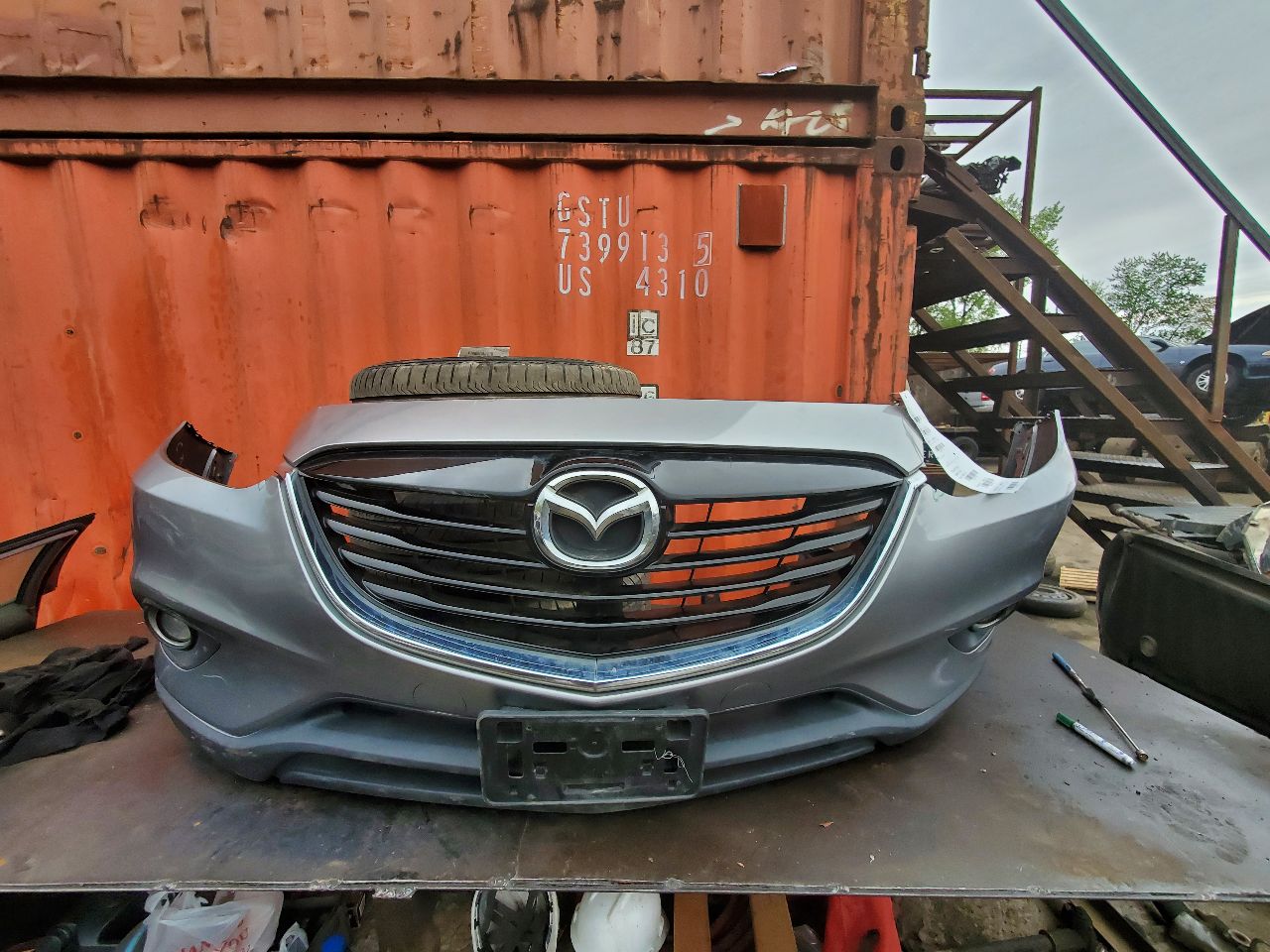2015 MAZDA CX-9 BUMPER ASSY, FRONT - 471752