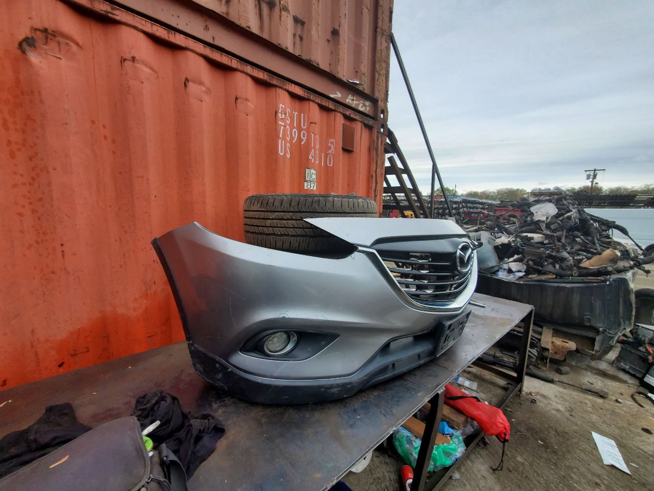 2015 MAZDA CX-9 BUMPER ASSY, FRONT - 471752 — photo 2