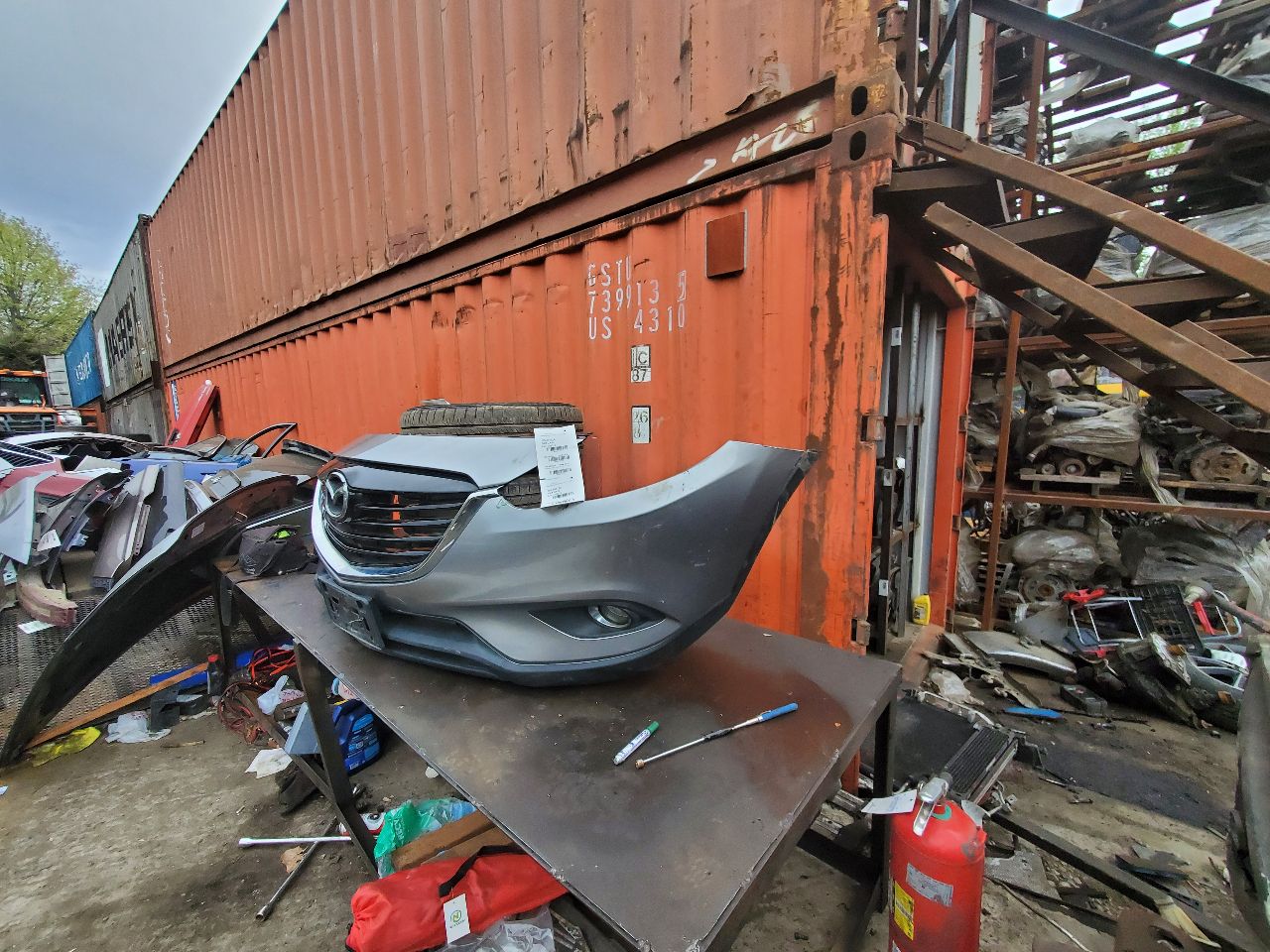 2015 MAZDA CX-9 BUMPER ASSY, FRONT - 471752 — photo 3