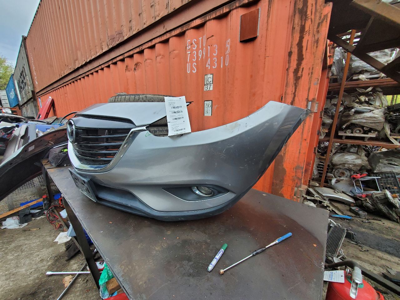 2015 MAZDA CX-9 BUMPER ASSY, FRONT - 471752 — photo 4