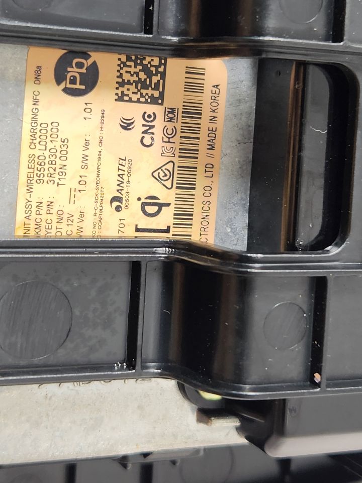 2020 HYUNDAI SONATA Console, Front - 471842 — photo 4