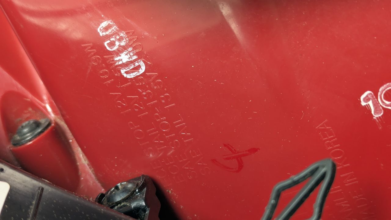 2021 BUICK ENCORE Left TAIL LAMP - 471956 — photo 6