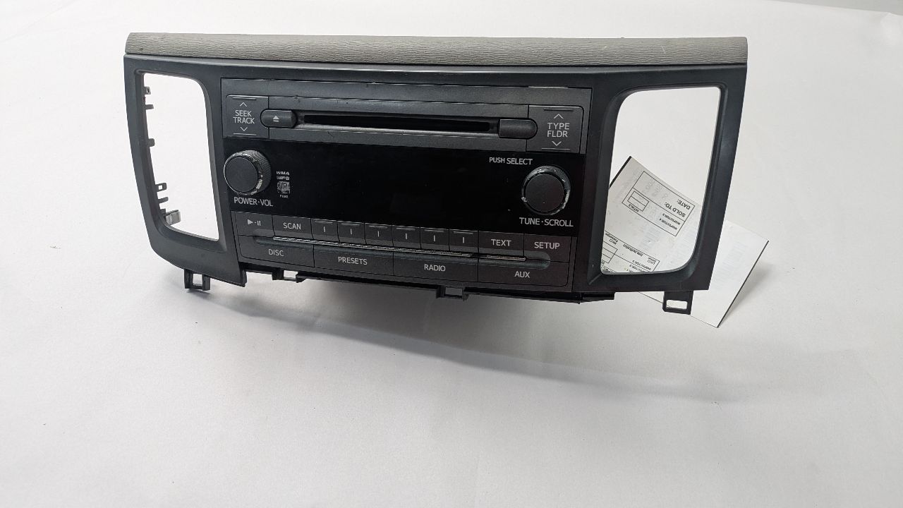 2011 TOYOTA SIENNA Radio Audio - 472226