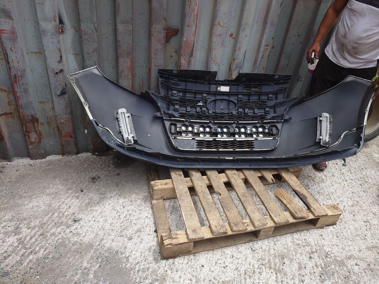 2013 FORD EDGE BUMPER ASSY, FRONT - 472271 — photo 6