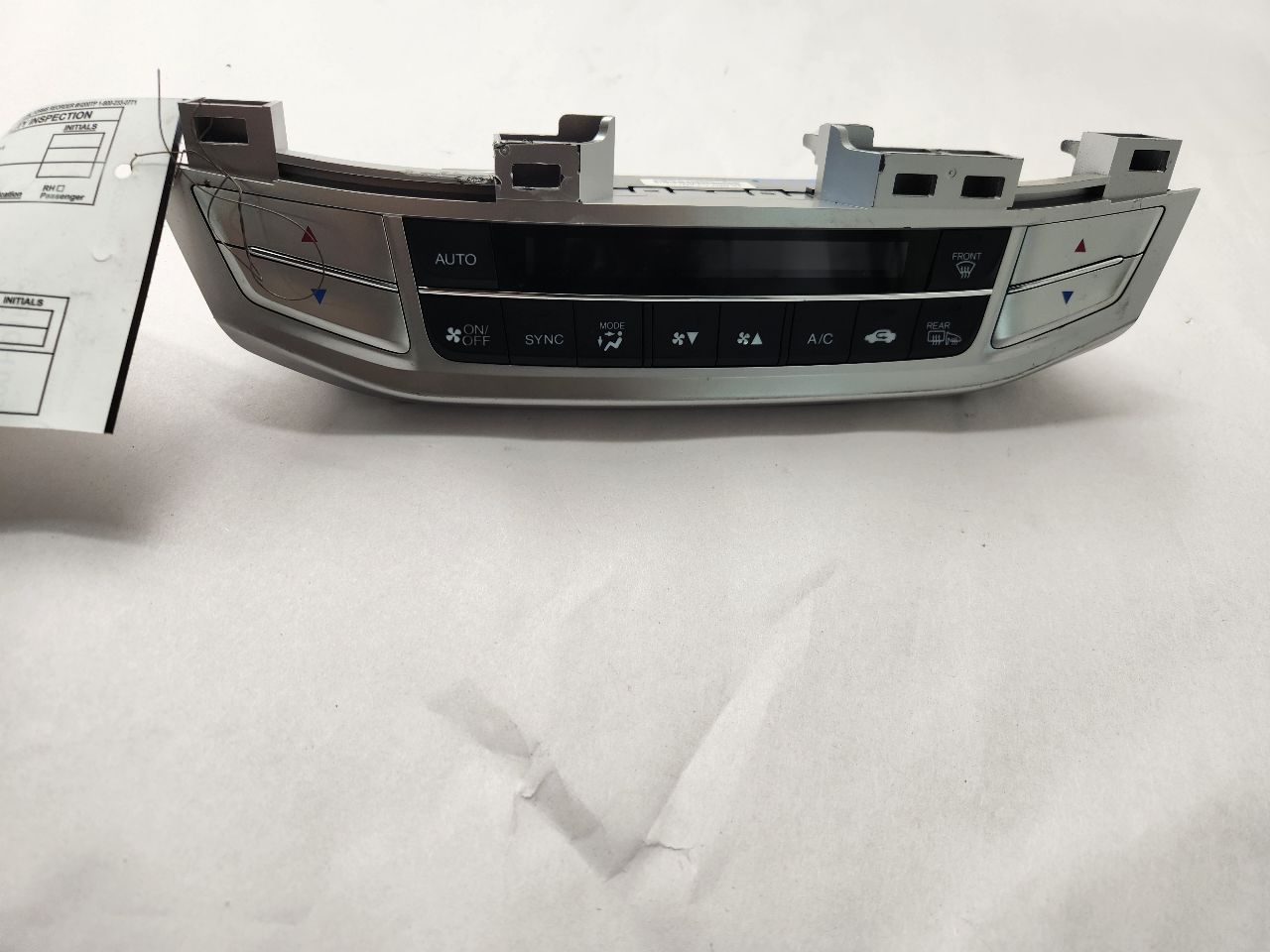 2013 HONDA ACCORD TEMP CONTROL - 472473 — photo 1