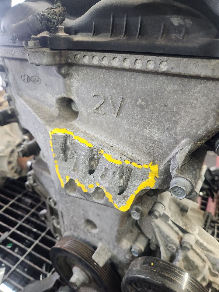 2015 HYUNDAI ELANTRA ENGINE ASSEMBLY - 472583 — photo 5