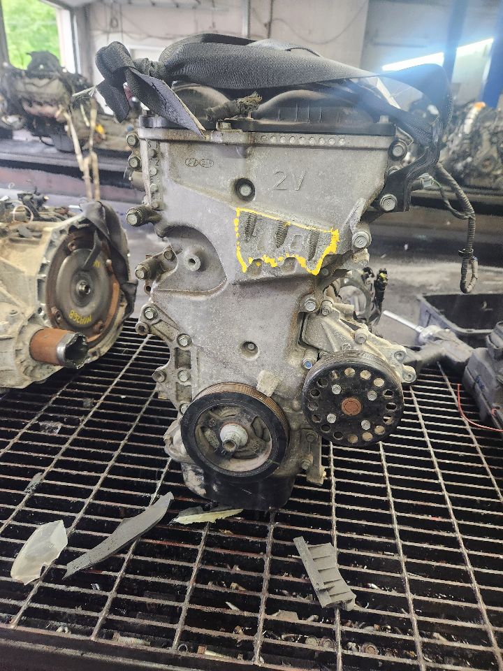 2015 HYUNDAI ELANTRA ENGINE ASSEMBLY - 472583 — photo 6