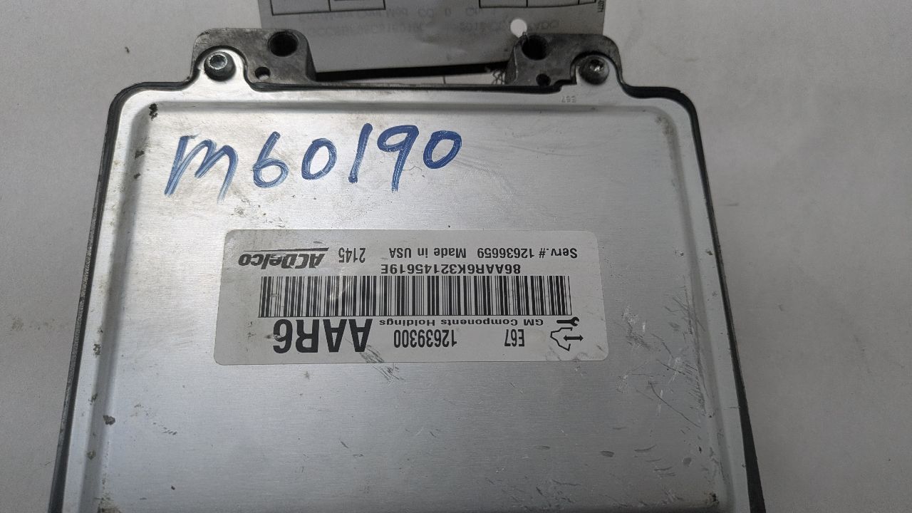 2012 CHEVROLET COLORADO Eng/Motor Cont Mod - 472659 — photo 2