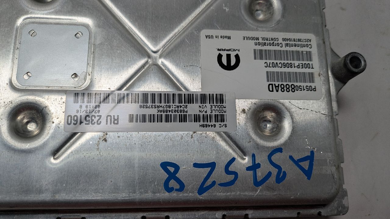 2017 CHRYSLER PACIFICA 6cyl Gasoline 3.6 Eng/Motor Cont Mod - 472907 — photo 3