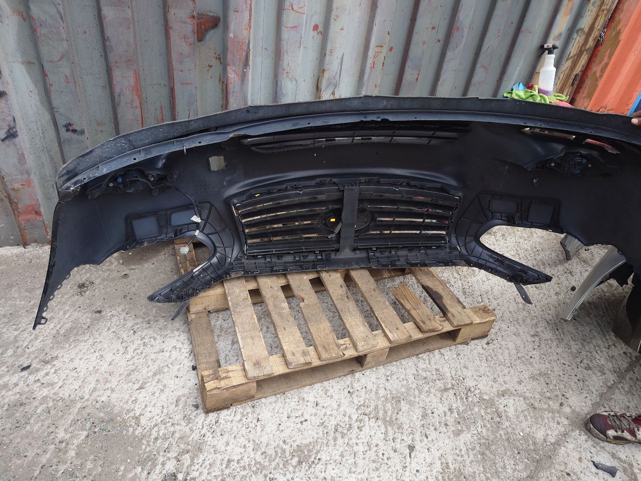 2013 INFINITI JX35 BUMPER ASSY, FRONT - 473027 — photo 8