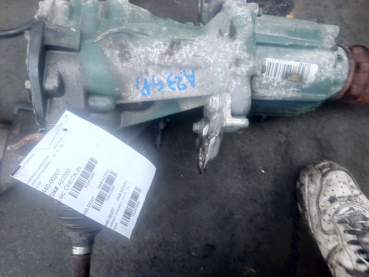 2011 FORD FLEX 6cyl Gasoline Turbo 3.5 CARRIER ASSEMBLY - 473089