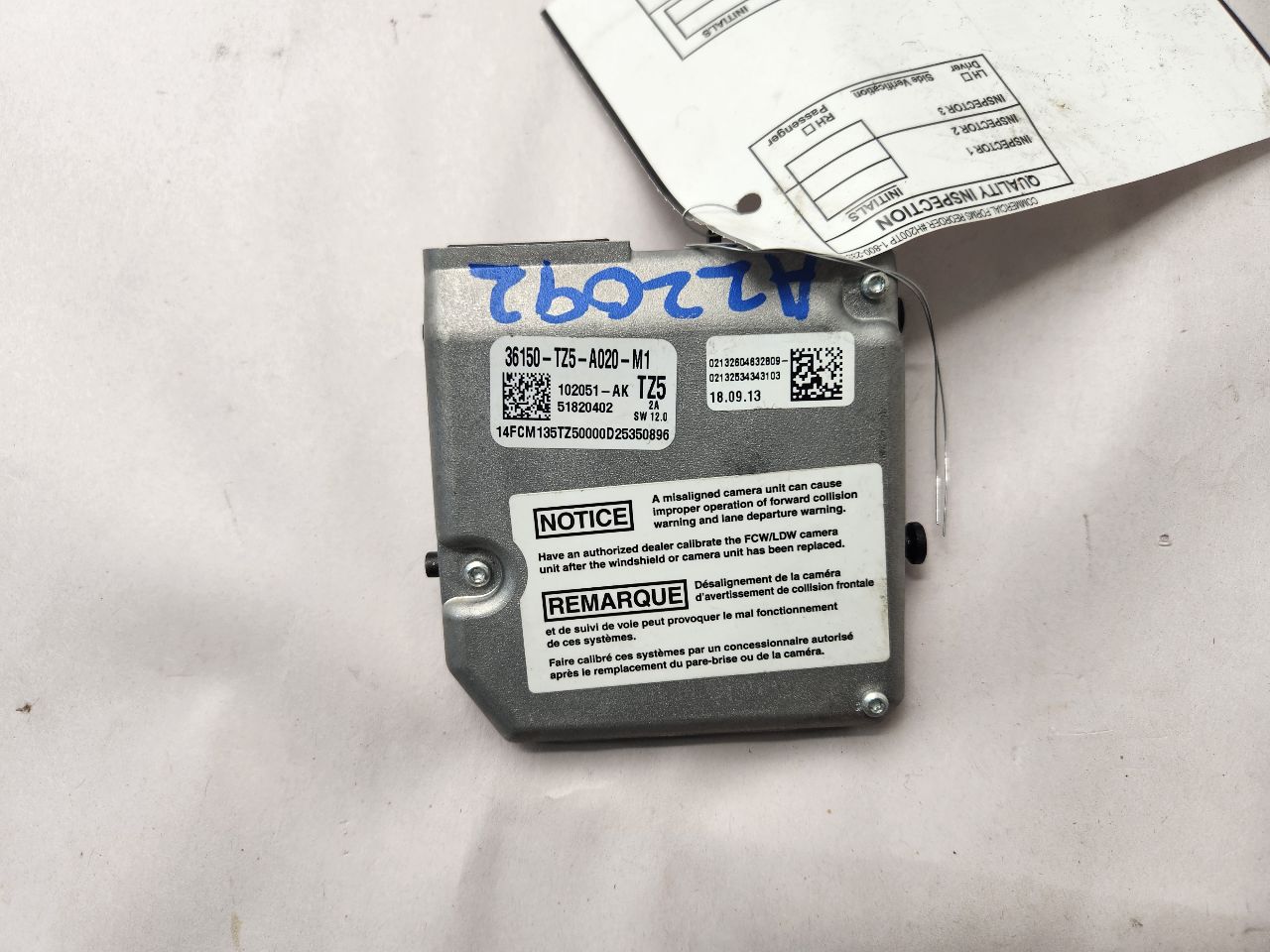 2014 ACURA MDX 3.5L 6cyl Gasoline VVT Camera Projector - 473090 — photo 3