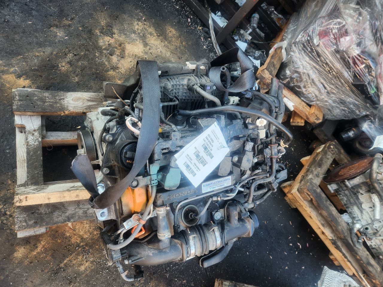 2019 HONDA ACCORD ENGINE ASSEMBLY - 473593 — photo 6