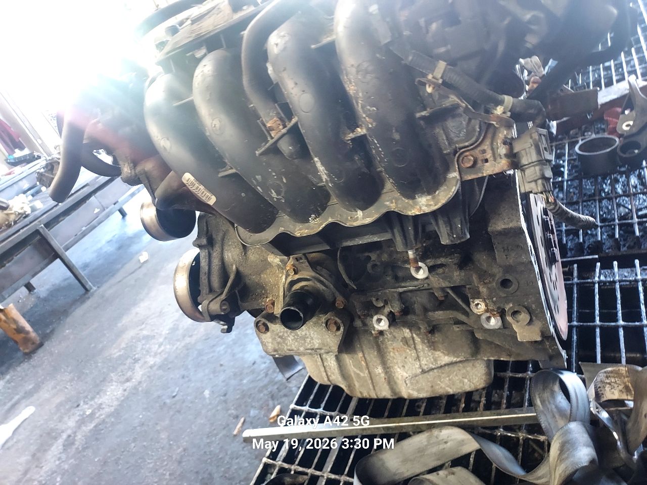 2012 HONDA ACCORD ENGINE ASSEMBLY - 473814 — photo 2