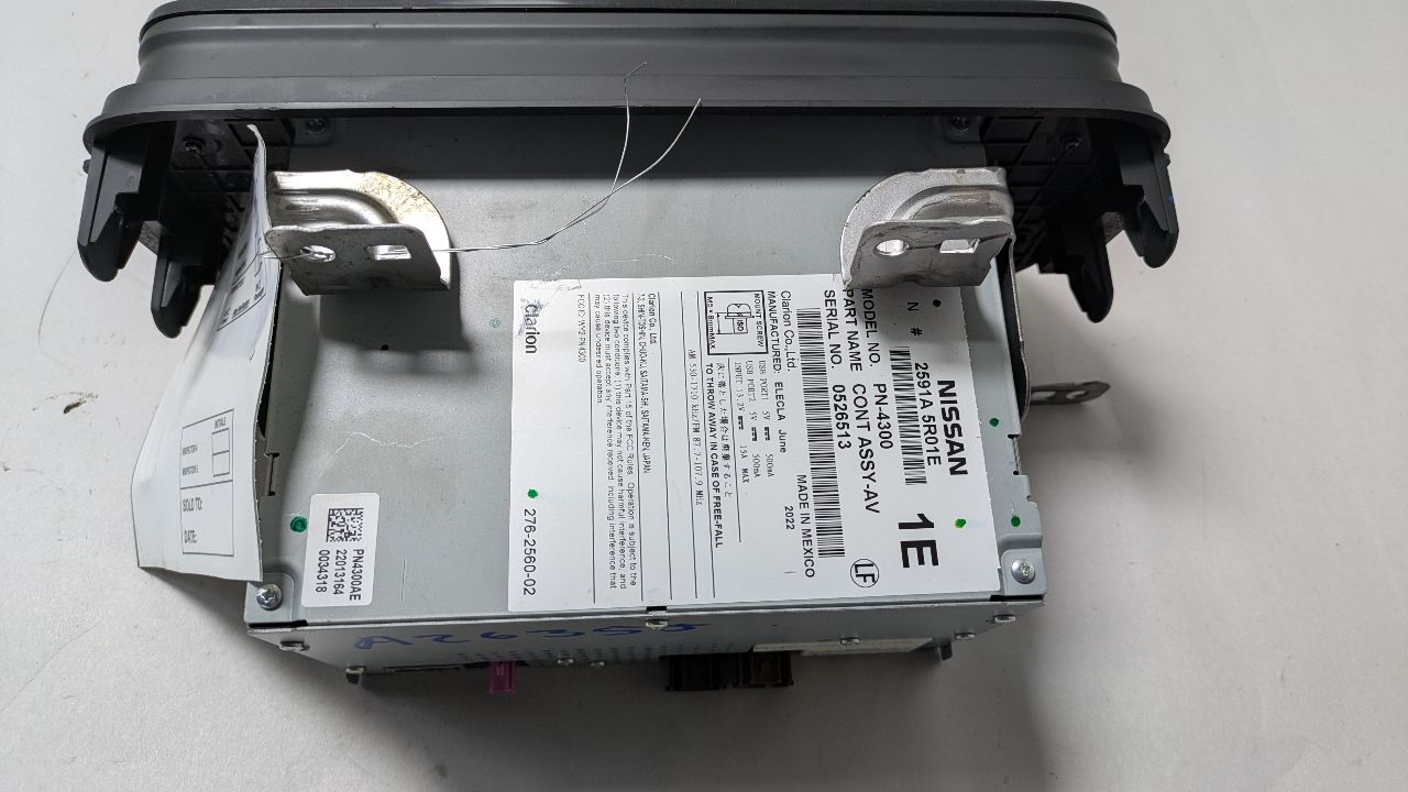 2022 NISSAN KICKS 1.6L 4cyl Gasoline Radio Audio - 473884 — photo 2
