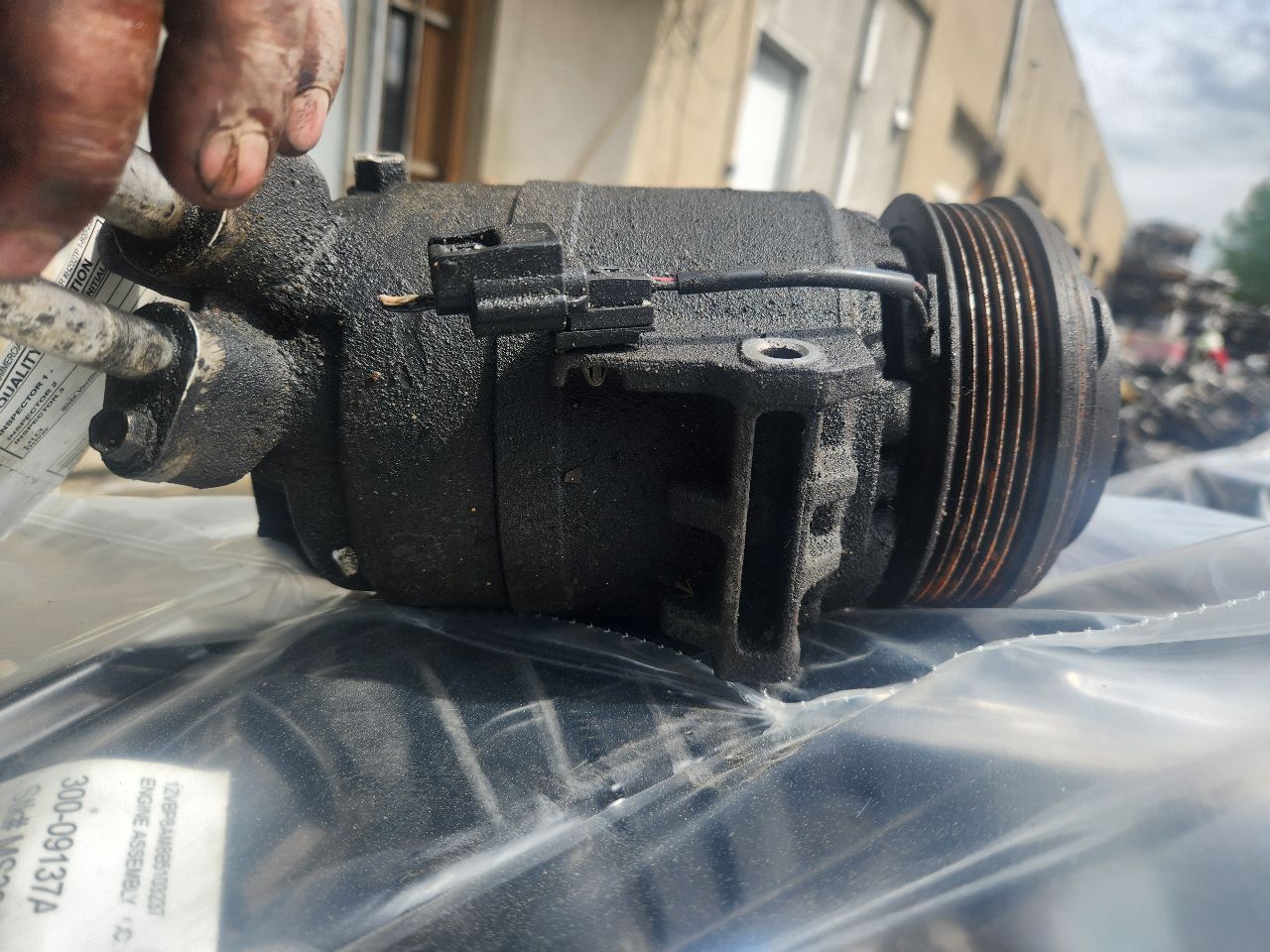 2015 NISSAN NV200 AC COMPRESSOR - 474013 — photo 2