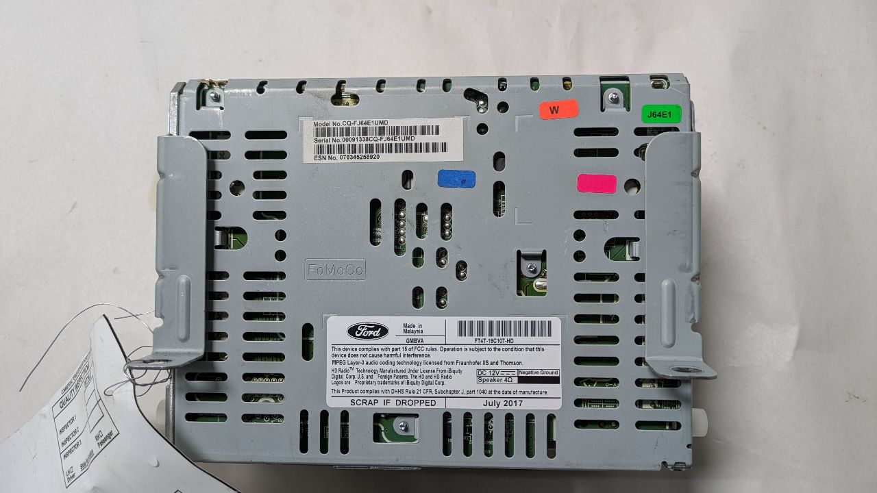2017 FORD EDGE Radio Audio - 474144 — photo 6