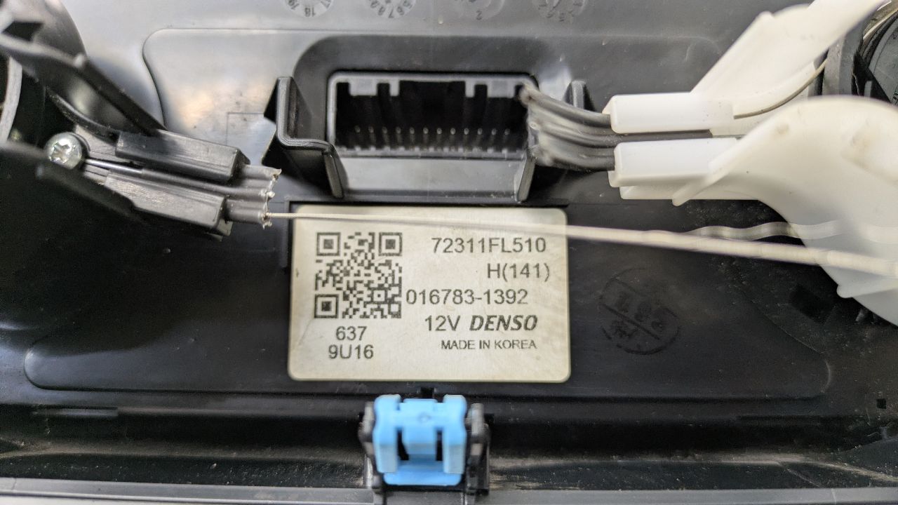 2018 SUBARU XV CROSSTREK TEMP CONTROL - 474707 — photo 4