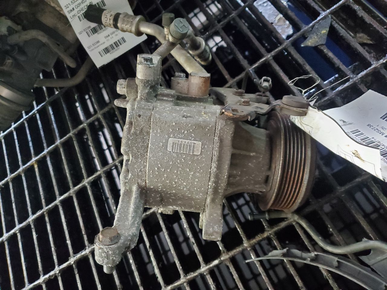 2018 SUBARU XV CROSSTREK AC COMPRESSOR - 474714 — photo 5