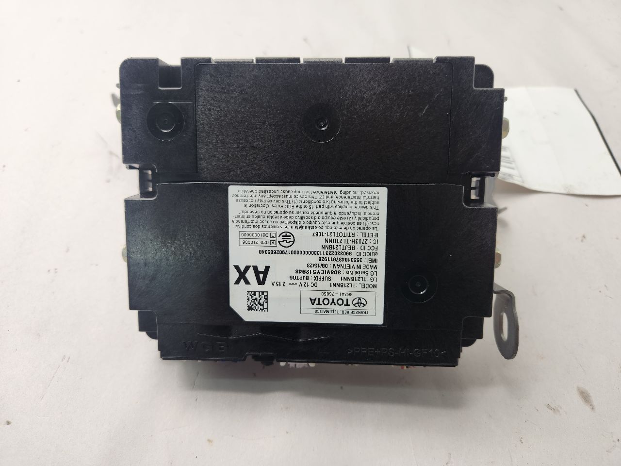 2023 TOYOTA VENZA Chassis Cont Mod - 474890 — photo 4