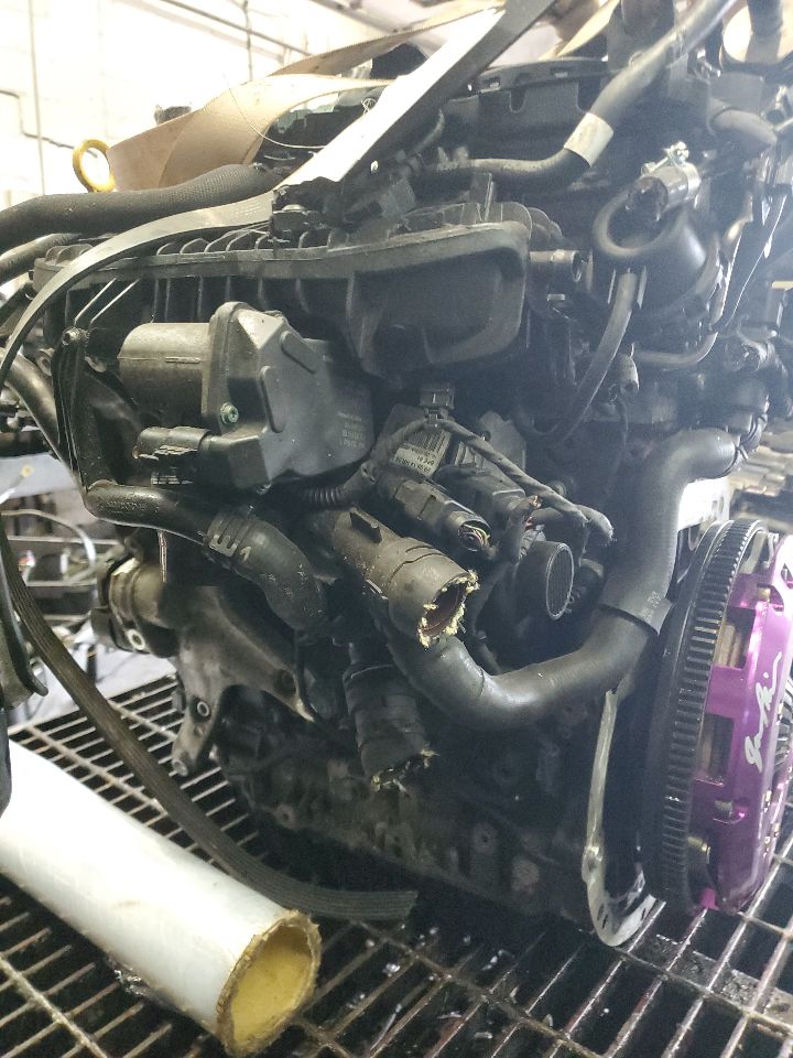2015 VOLKSWAGEN GOLF GTI ENGINE ASSEMBLY - 474933 — photo 3