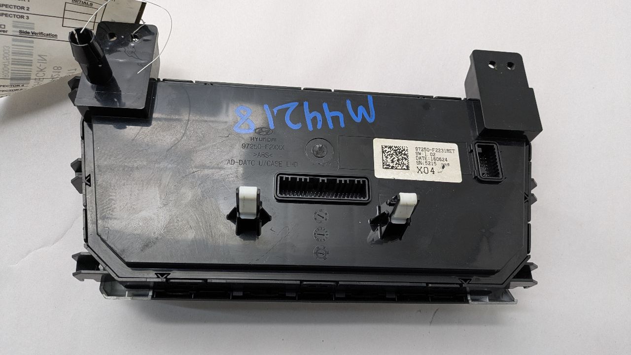 2017 HYUNDAI ELANTRA TEMP CONTROL - 475003 — photo 3