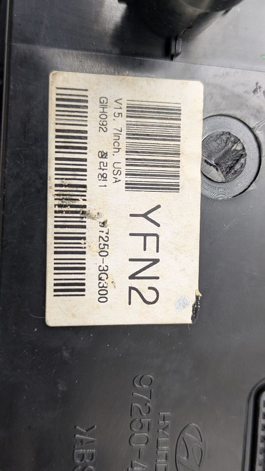 2012 HYUNDAI SONATA TEMP CONTROL - 475073 — photo 4