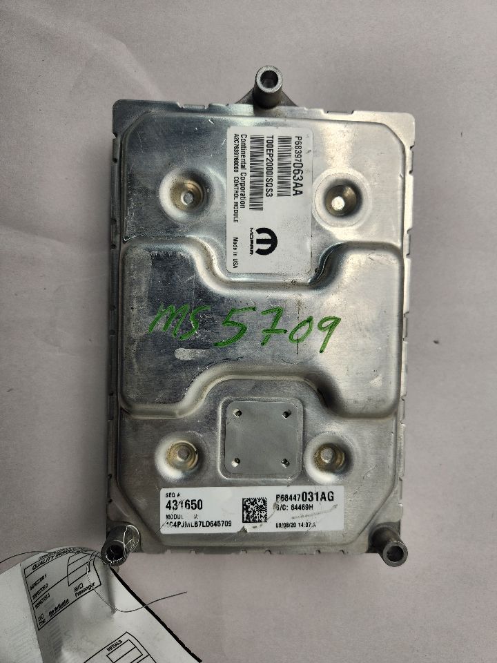 2020 JEEP CHEROKEE Eng/Motor Cont Mod - 475106