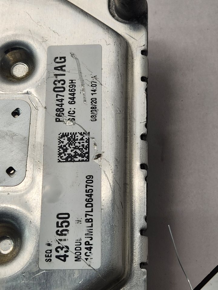2020 JEEP CHEROKEE Eng/Motor Cont Mod - 475106 — photo 2