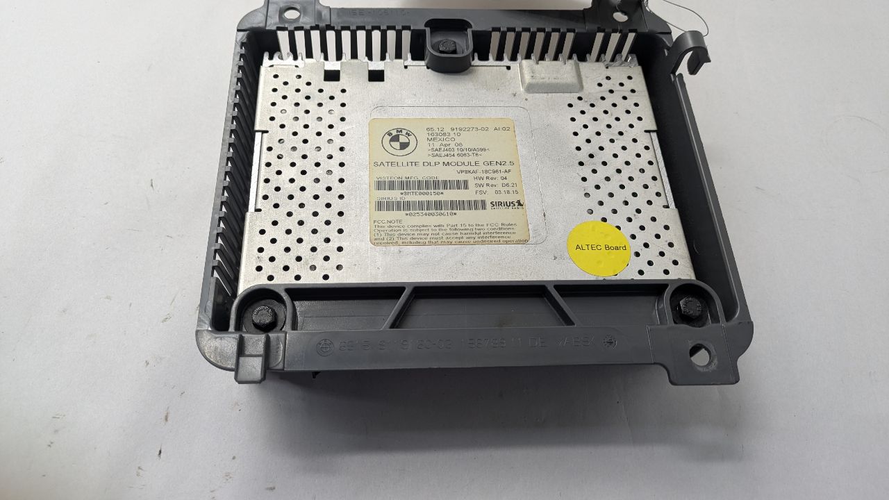 2008 BMW 750i 8cyl Gasoline 4.8 Radio Audio - 475193