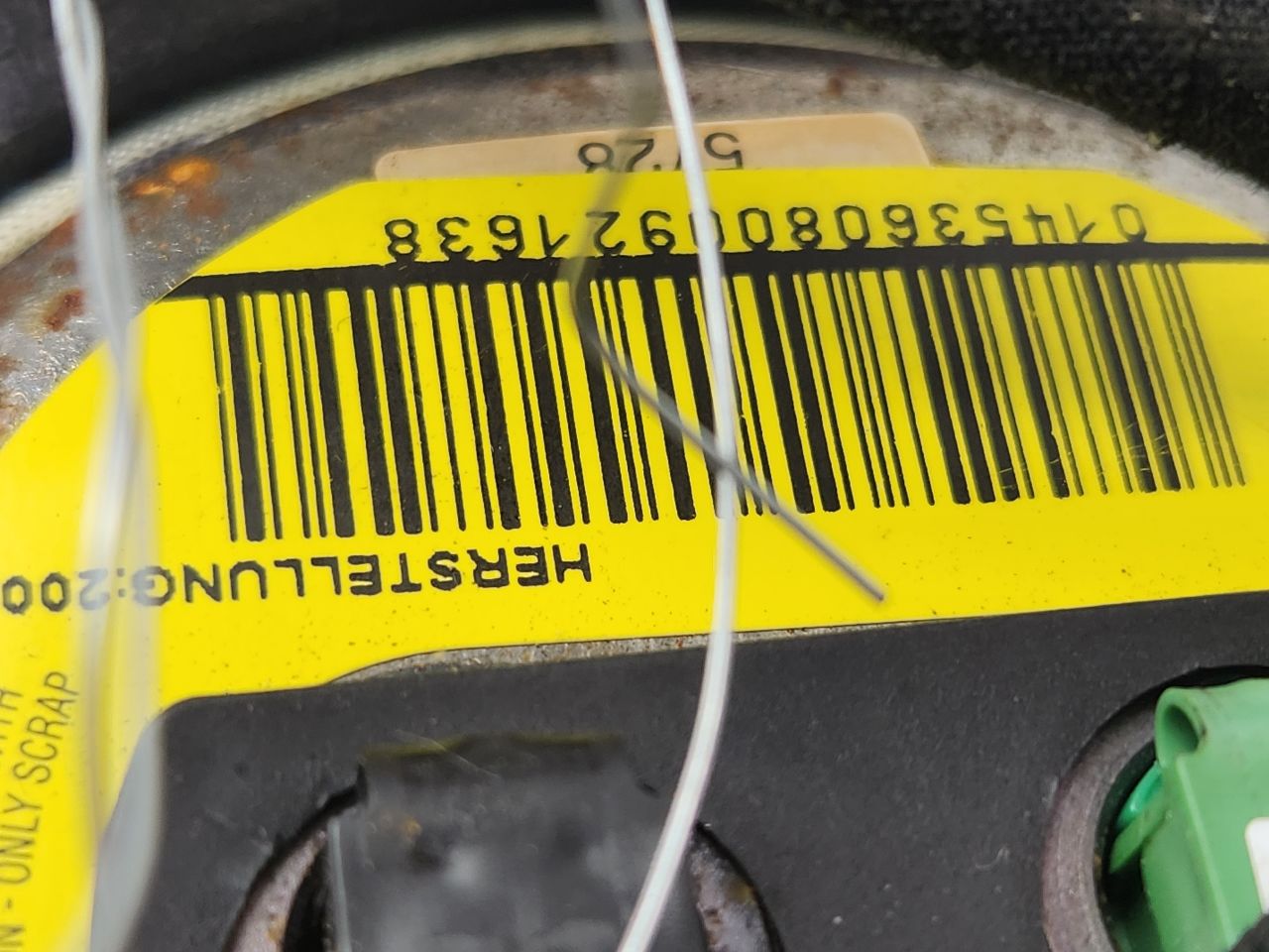 2008 BMW 650i Left AIR BAG - 475245 — photo 7