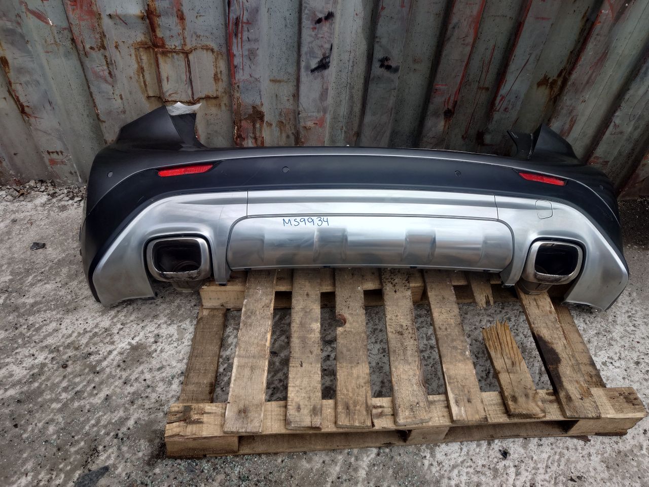 2017 INFINITI QX30 BUMPER ASSY, REAR - 475549