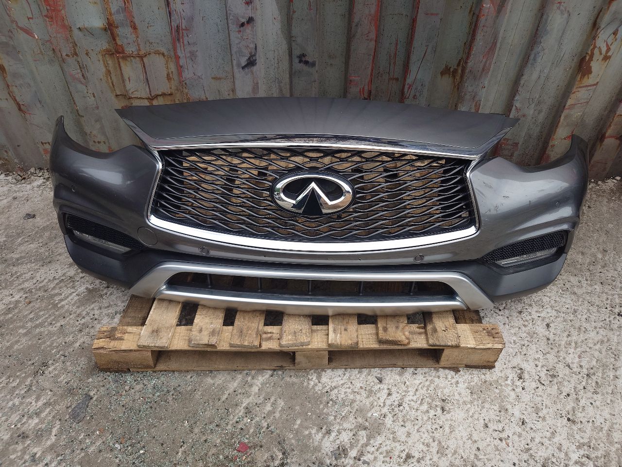2017 INFINITI QX30 BUMPER ASSY, FRONT - 475563