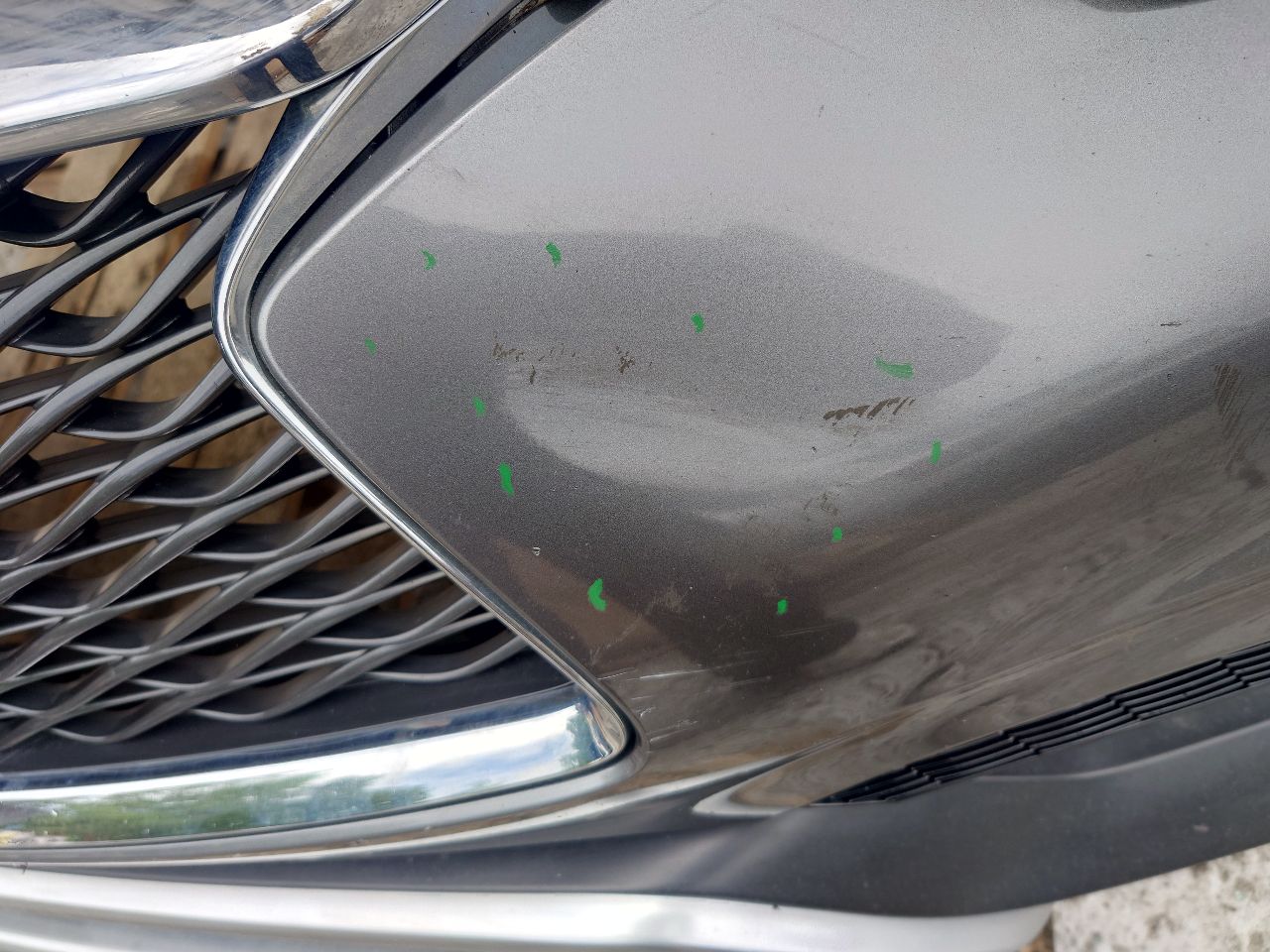 2017 INFINITI QX30 BUMPER ASSY, FRONT - 475563 — photo 8