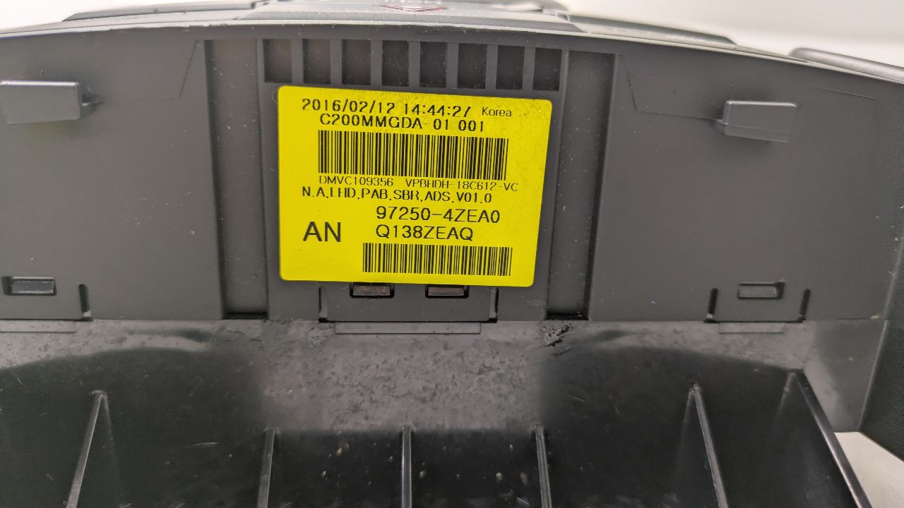 2017 HYUNDAI SANTA FE TEMP CONTROL - 475570 — photo 3