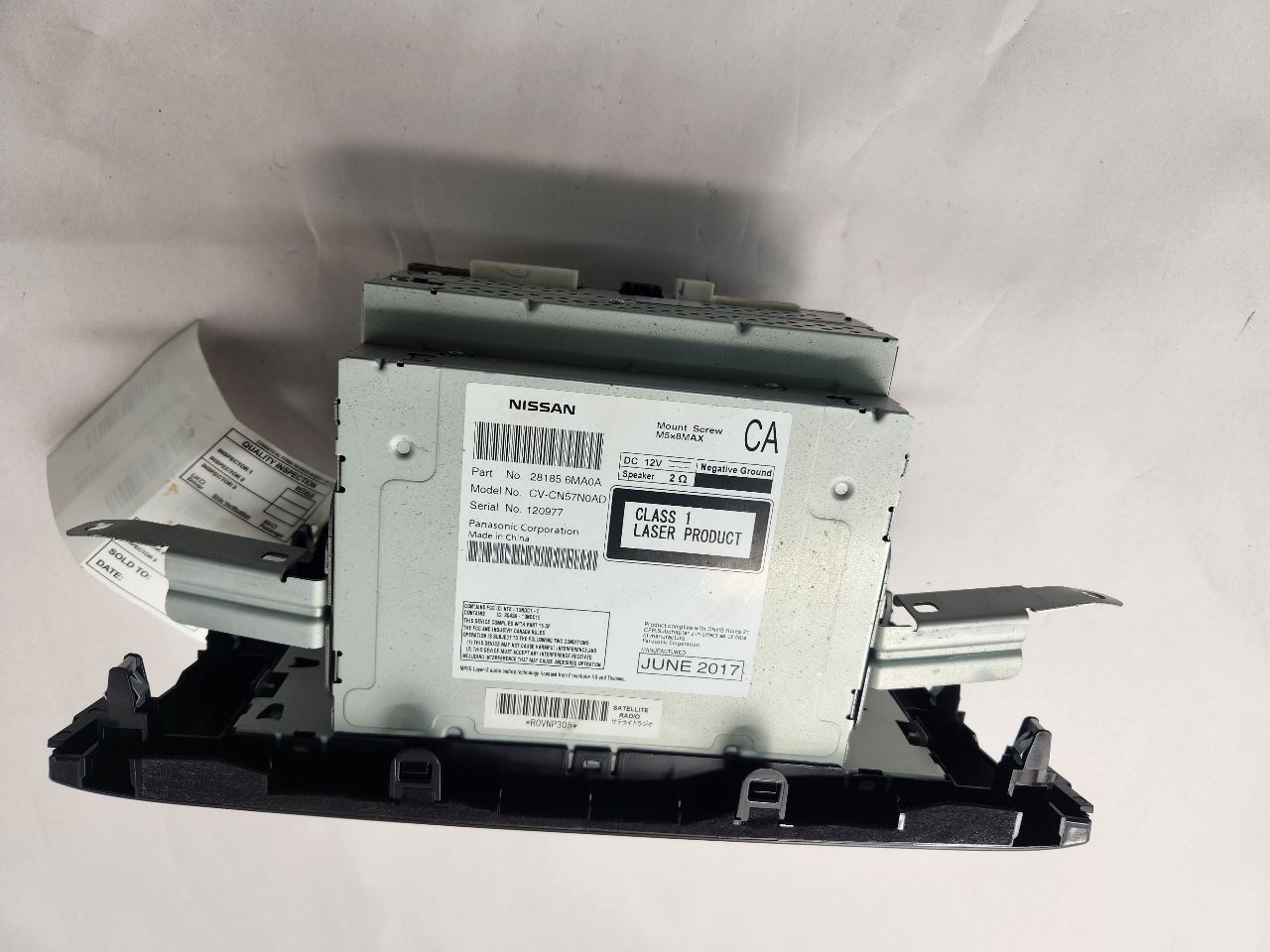 2017 NISSAN ROGUE SPORT Radio Audio - 475712 — photo 4