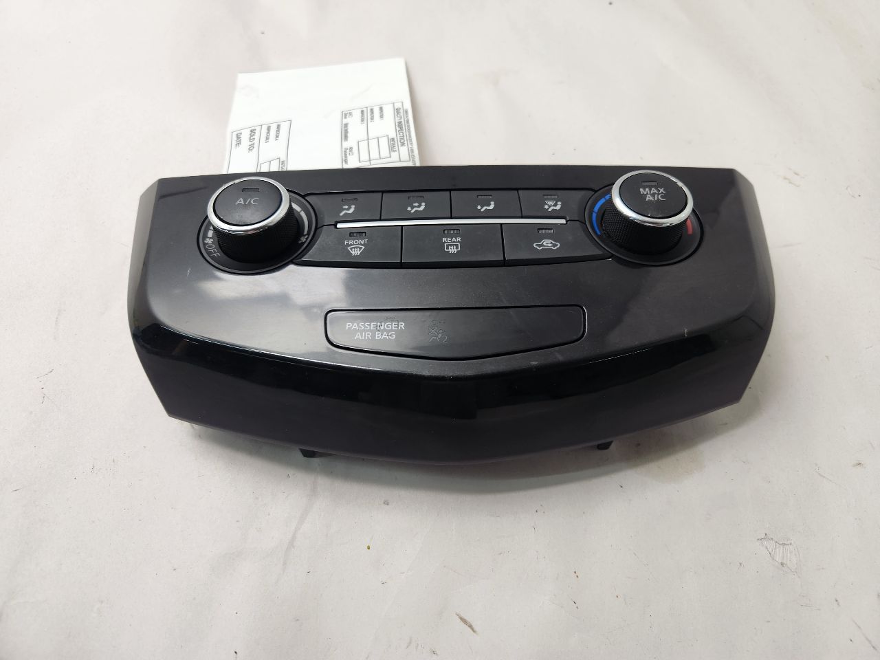 2017 NISSAN ROGUE SPORT TEMP CONTROL - 475713