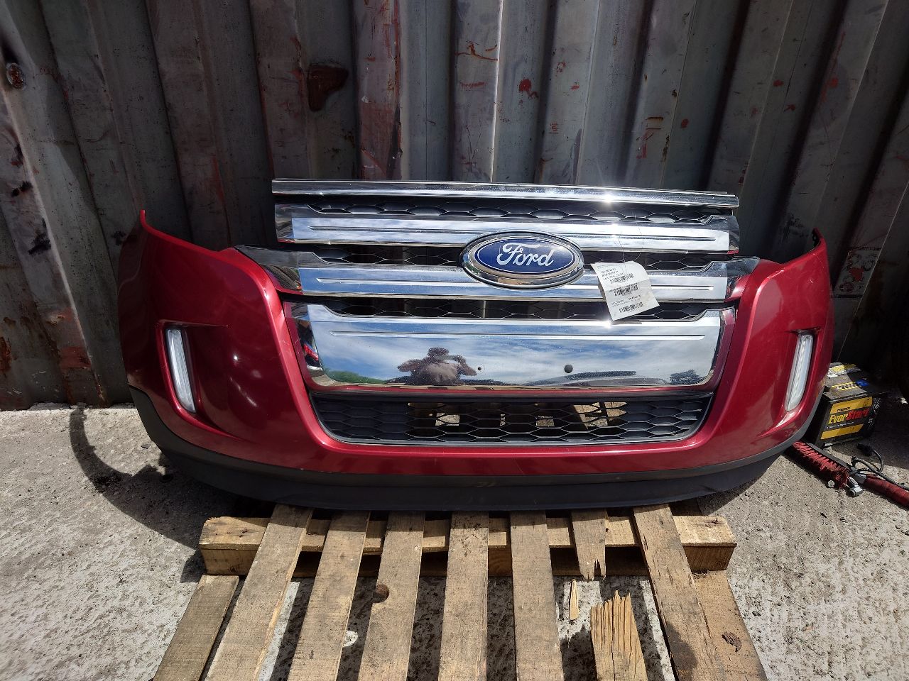 2013 FORD EDGE BUMPER ASSY, FRONT - 476078 — photo 1