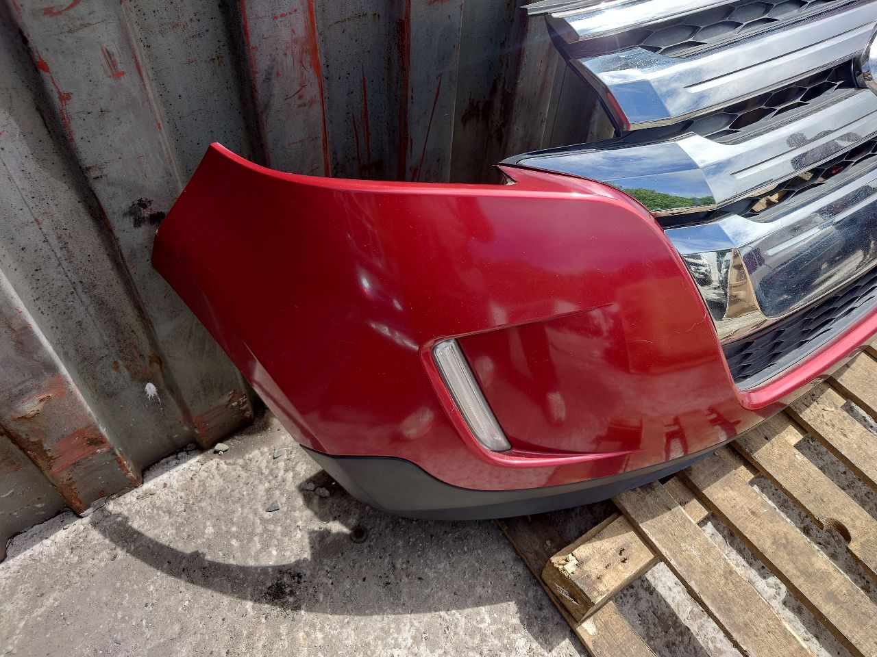 2013 FORD EDGE BUMPER ASSY, FRONT - 476078 — photo 2