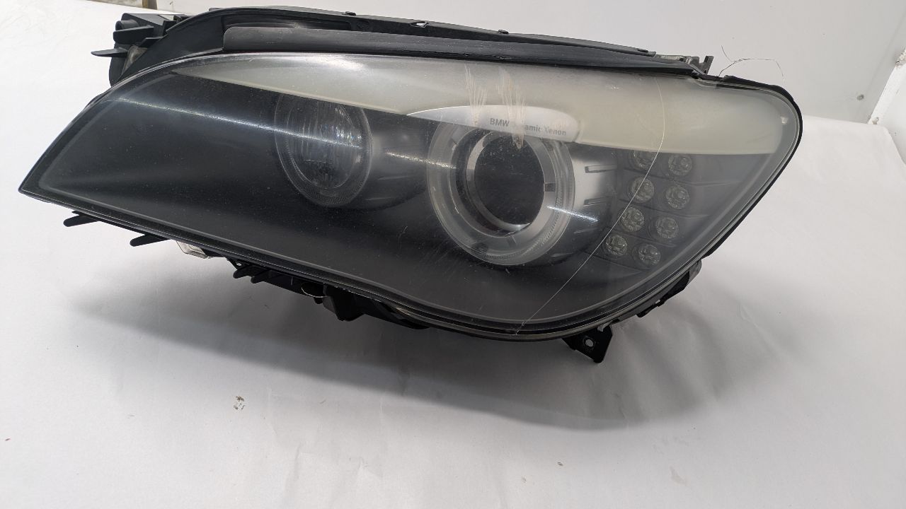 2012 BMW 750i 8cyl Gasoline Turbo 4.4 Left HEADLAMP ASSEMBLY - 476111