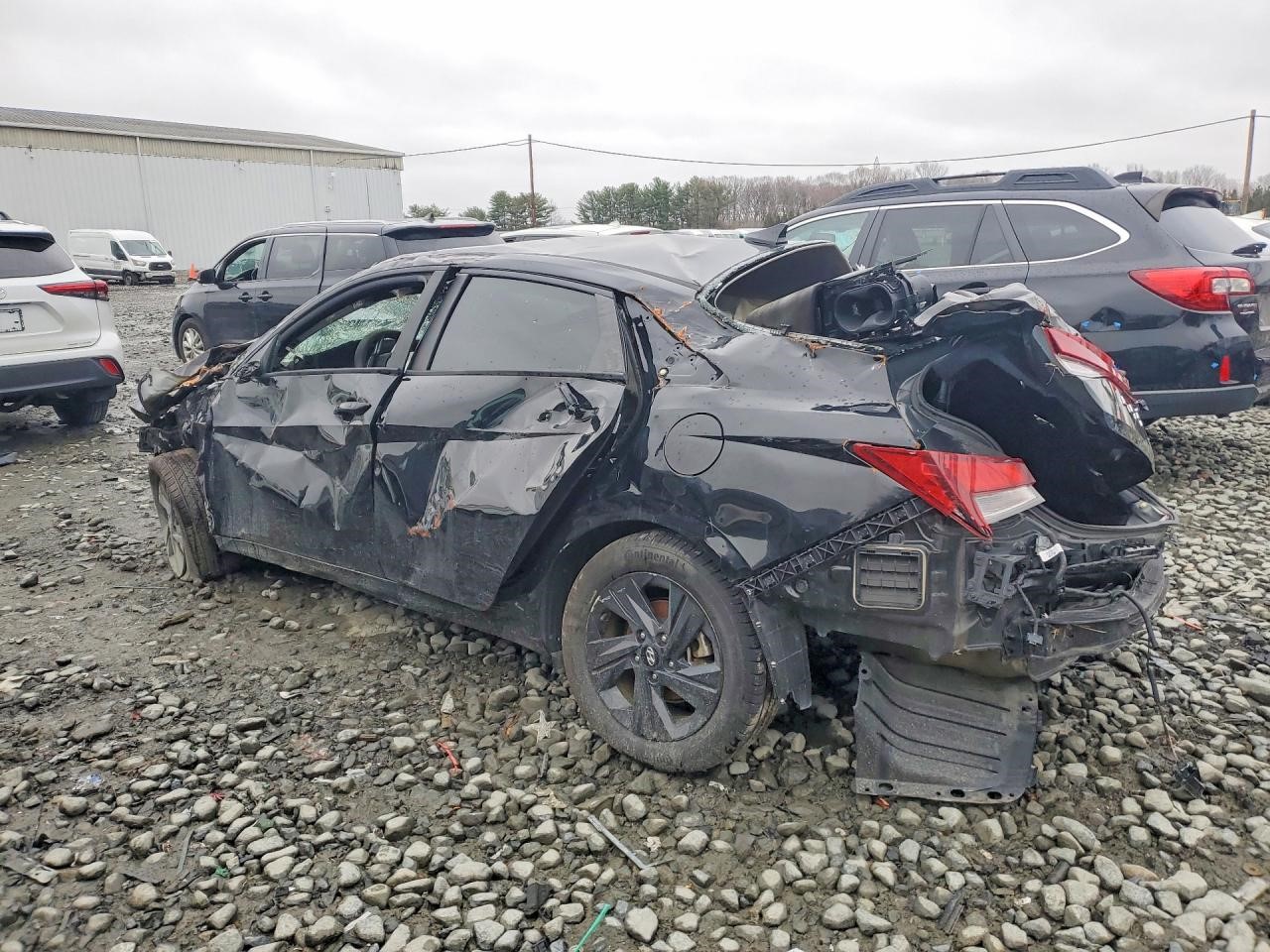 2021 HYUNDAI ELANTRA STEERING GEAR RACK - 476267 — photo 2