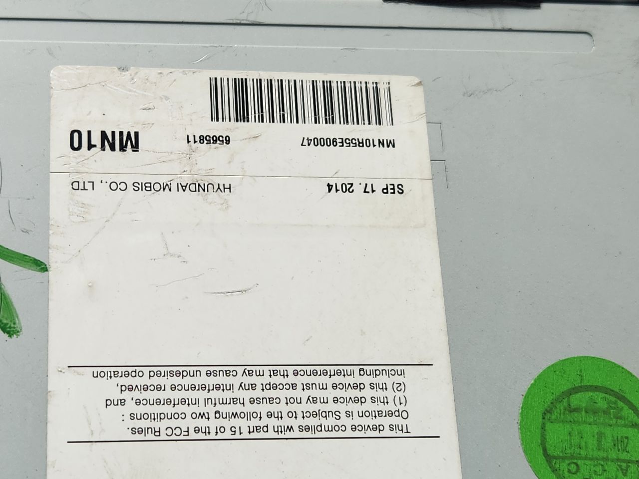 2015 KIA SEDONA 6cyl Gasoline 3.3 Radio Audio - 476644 — photo 7