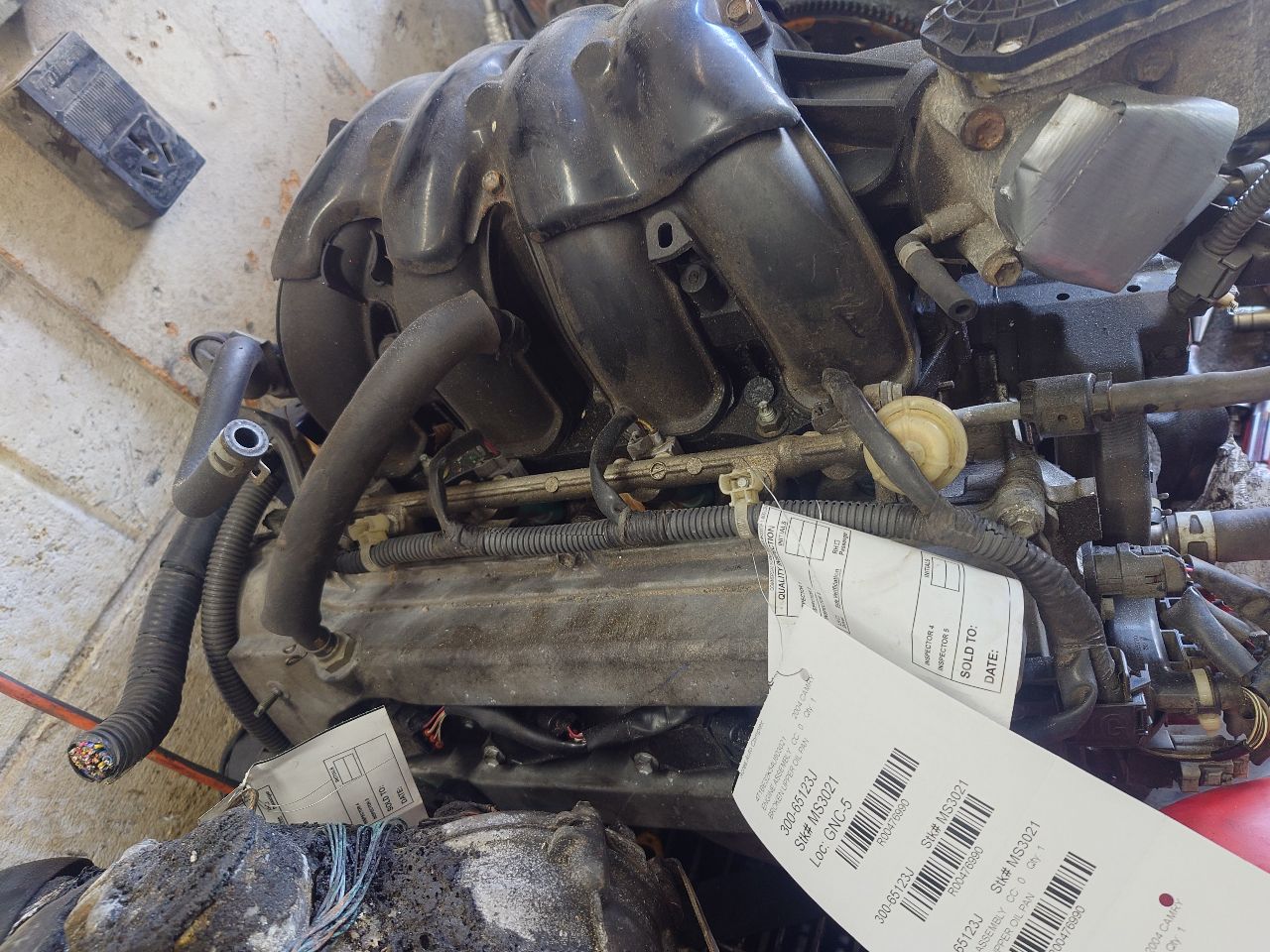 2004 TOYOTA CAMRY 4cyl Gasoline 2.4 ENGINE ASSEMBLY - 476990