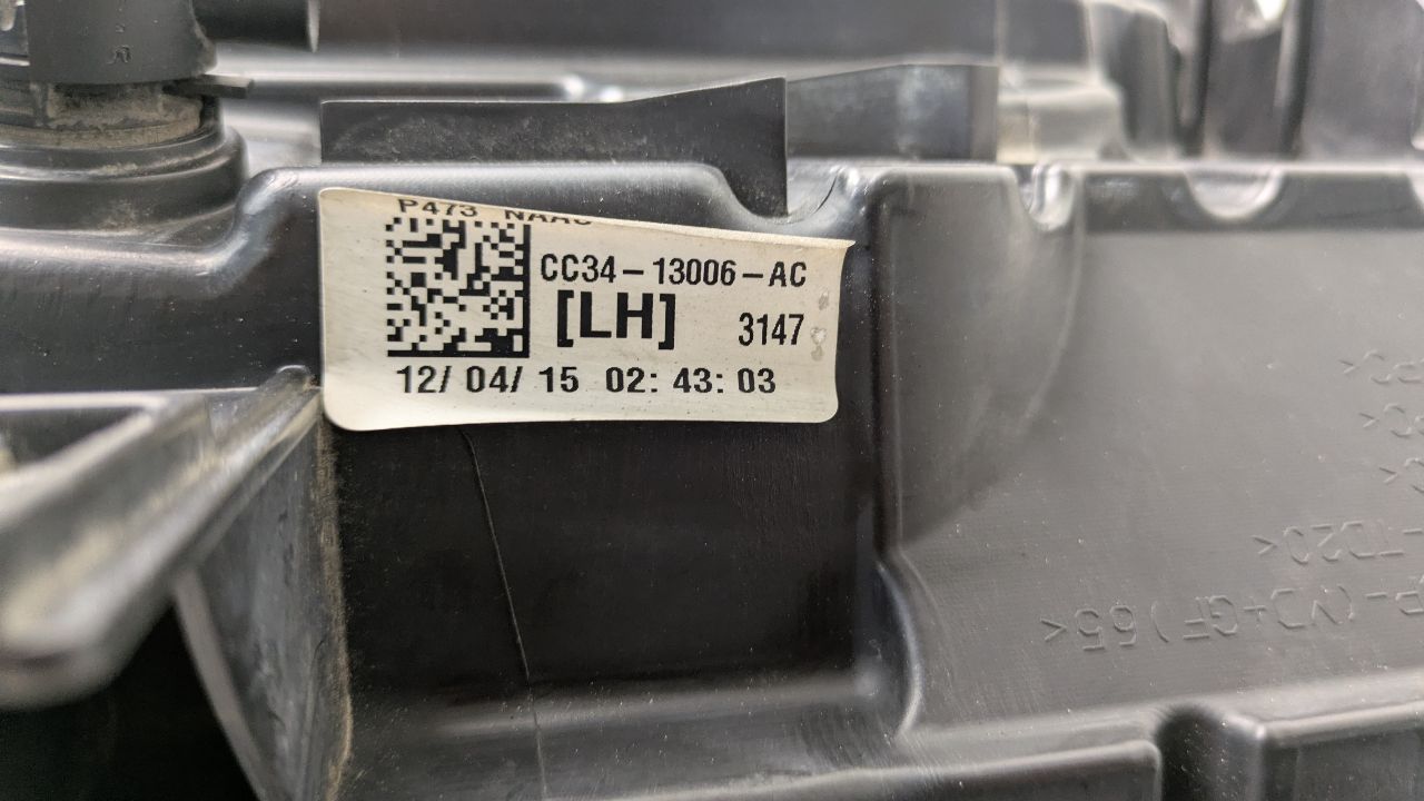 2016 FORD F550SD PICKUP HEADLAMP ASSEMBLY - 477219 — photo 3